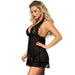 Subblime - Babydoll Floral Adornos En El Pecho S/m