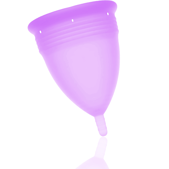 Stercup - Copa Menstrual Fda Silicona Lila - Talla S