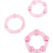 Seven Creations - Juego Tres Anillos Pene Rosa