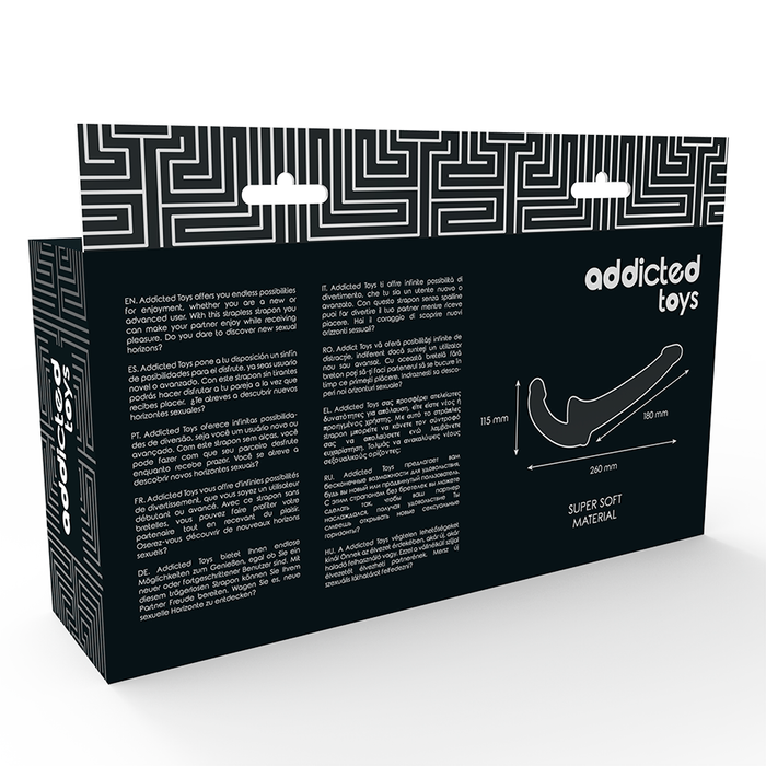 Addicted Toys - Dildo Con Arnés Sin Sujeción Natural