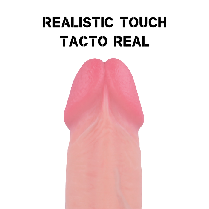 Rockarmy - Avenger Dildo Realístico Liquid Silicone 19 Cm -o- 3.98 Cm