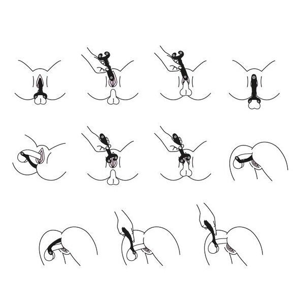 Satisfyer - Endless Fun Multi Vibrador 3 Negro