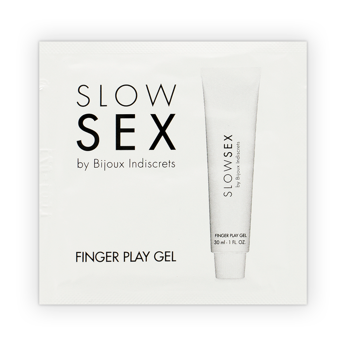 Bijoux Indiscrets - Slow Sex Gel De Masaje Con Dedos Finger Play Monodosis