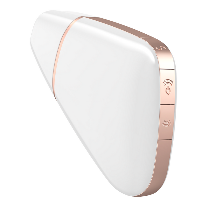 Satisfyer - Love Triangle Estimulador Y Vibrador Blanco