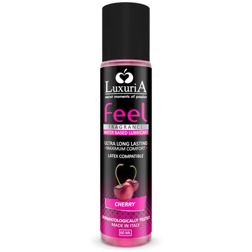 Intimateline - Luxuria Feel Lubricante Base Agua Cereza 60 Ml