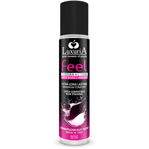 Intimateline - Luxuria Feel Lubricante Base Agua Anal 60 Ml