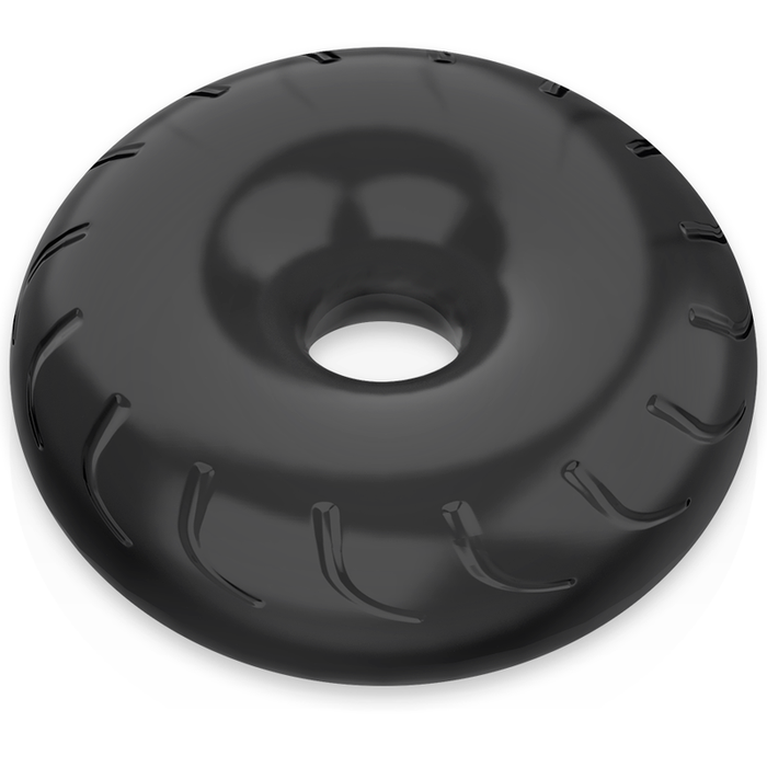 Powering - Super Flexible Y Resistente Anillo Pene  5cm Pr08 Negro