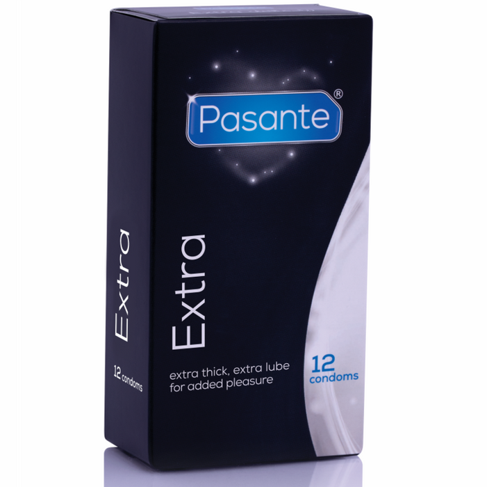 Pasante Extra Preservativo Extra Gruesos 12  Unidades