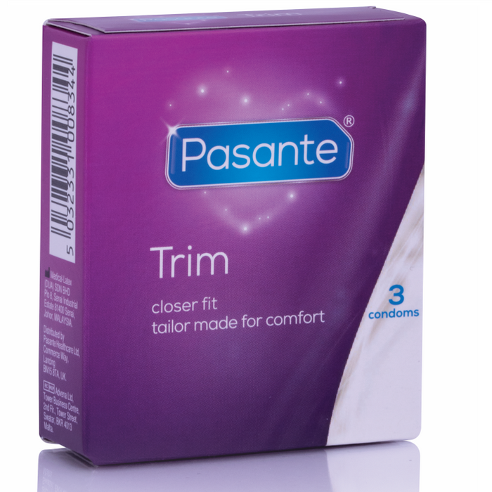 Pasante Preservativos Trim Más Delgado  3 Unidades