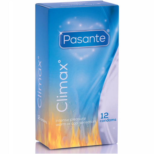 Pasante - Climax 6 Efecto Calor + 6 Efecto Frío / 12 Unidades