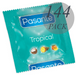 Pasante - Tropical Preservativos Con Sabores Mango Piña Y Coco 53 Mm 144 Unidades