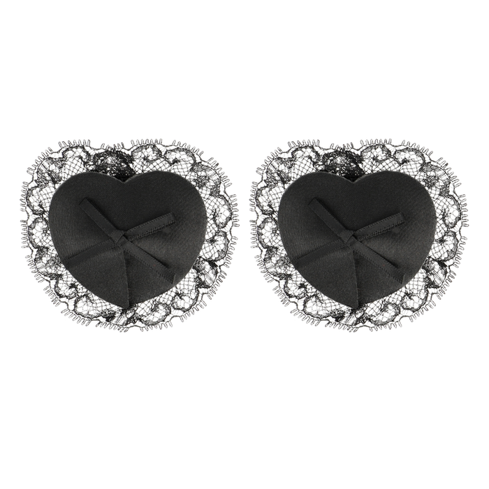 Coquette Chic Desire - Cubre Pezones Lace Negro