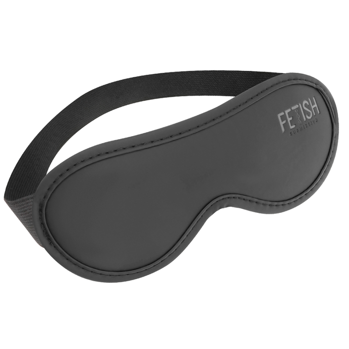 Fetish Submissive - Antifaz Cuero Vegano Ii Con Forro De Neopreno