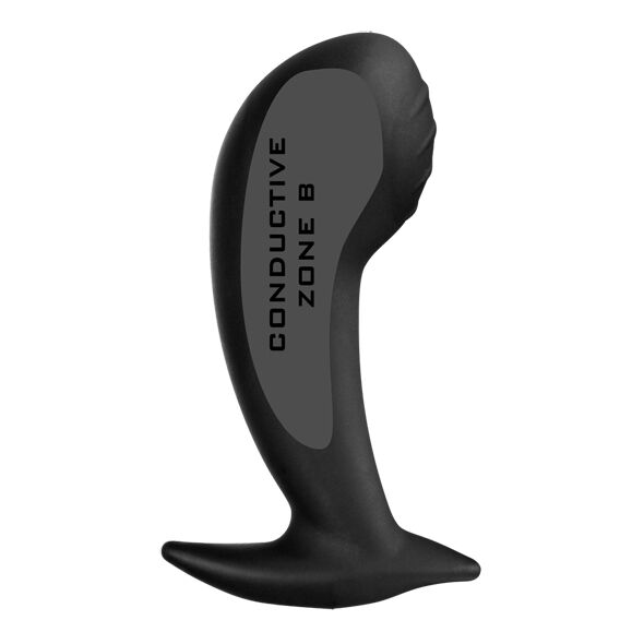 Electrastim Estimulador Anal / Vaginal  Nona Silicone Noir G-Spot