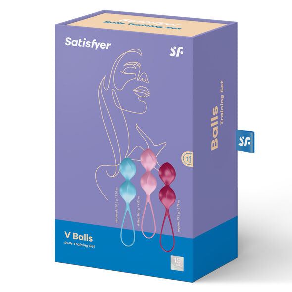 Satisfyer Pack De 3 Bolas Ben-Wa C03  Silicona