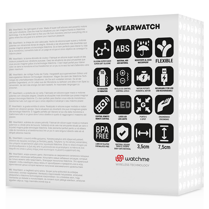 Wearwatch - Huevo Control Remoto Technology Watchme Fucsia / Niveo