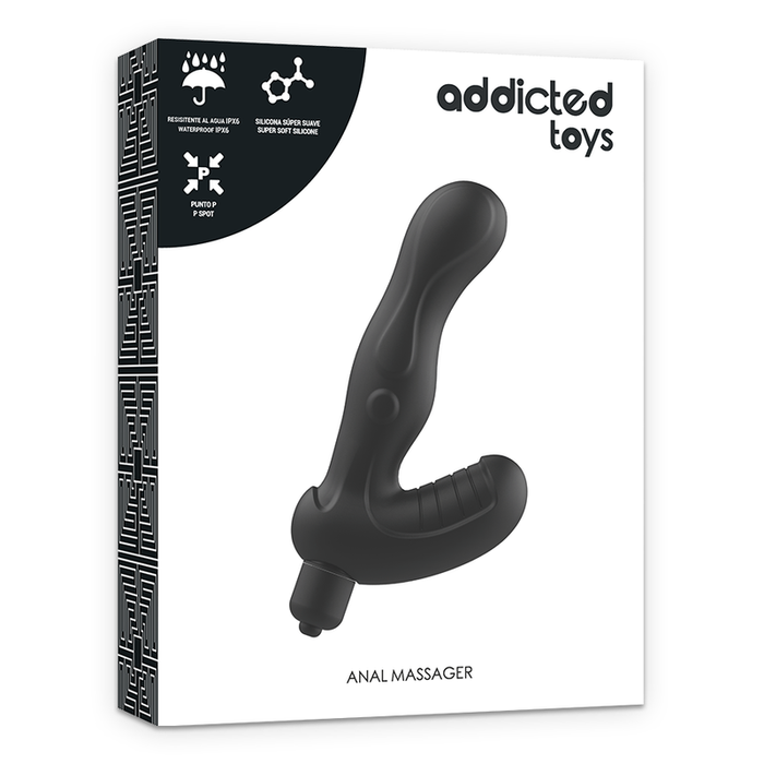 Addicted Toys - Estimulador Anal Prostata Silicona P-spot Vibe