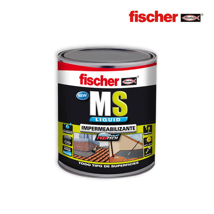 Impermeabilizante Ms Liquido Gris 1 Kg