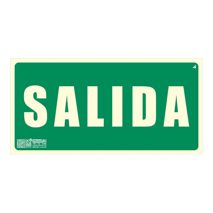 Implaser Ev367n-20m Señal Salida 64x32cm. 20m