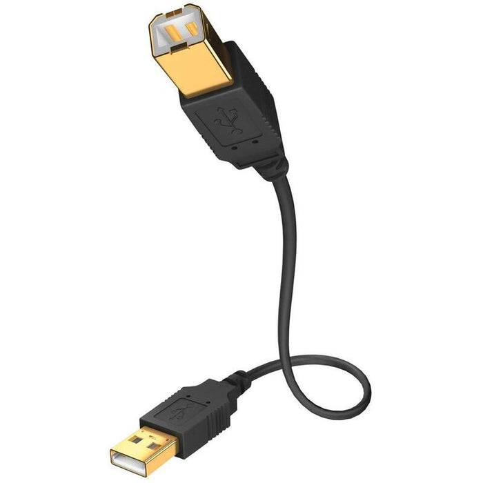 In-Akustik Premium High Speed Usb A / B 2.0 1,0 M