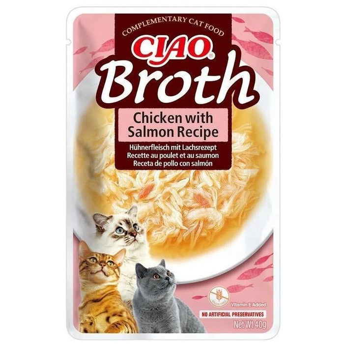 Inaba Ciao Caldo Sabor Pollo Con Salmón 40g