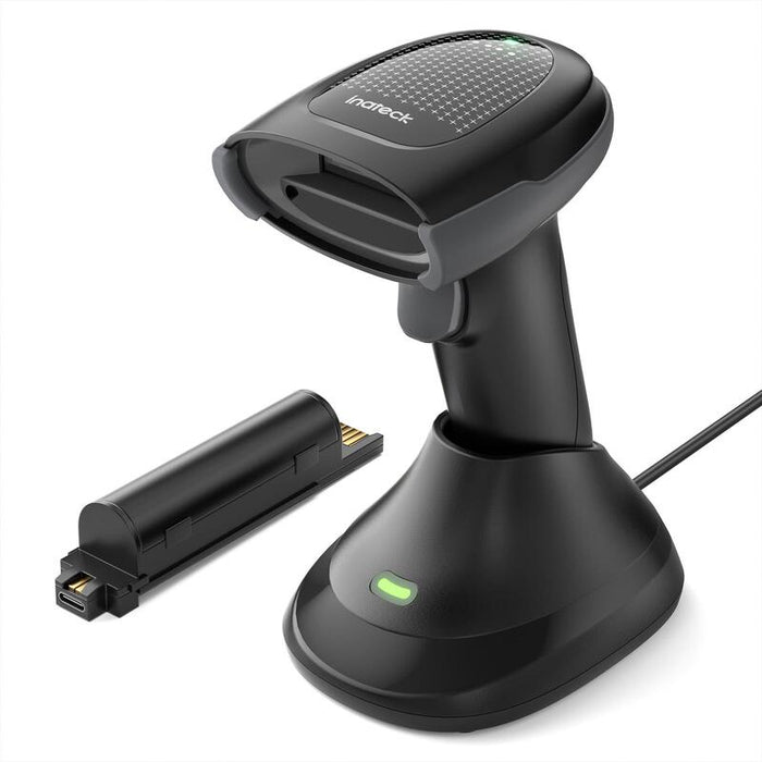Inateck Escáner De Códigos De Barras Pro 170b Black Kit Wireless 1d 2d