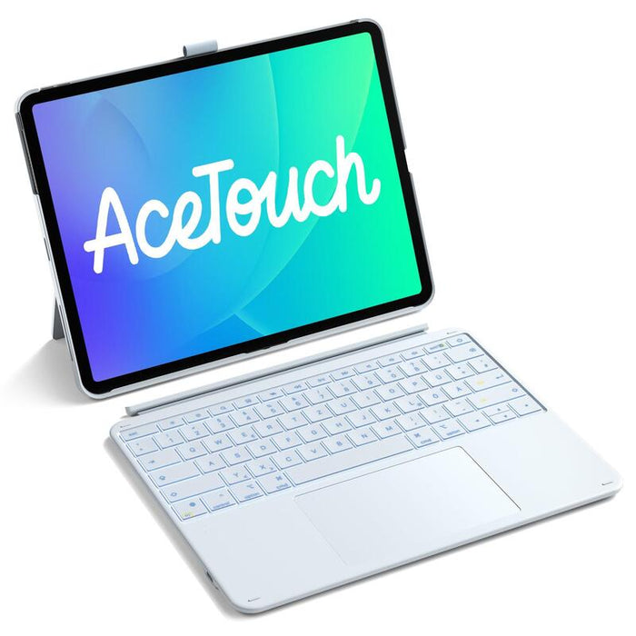 Inateck Keyboard Ace Touch Ipad 13" Compatible Qwertz Blue