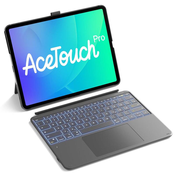 Inateck Keyboard Ace Touch Ipad 13" Compatible Qwertz Gris