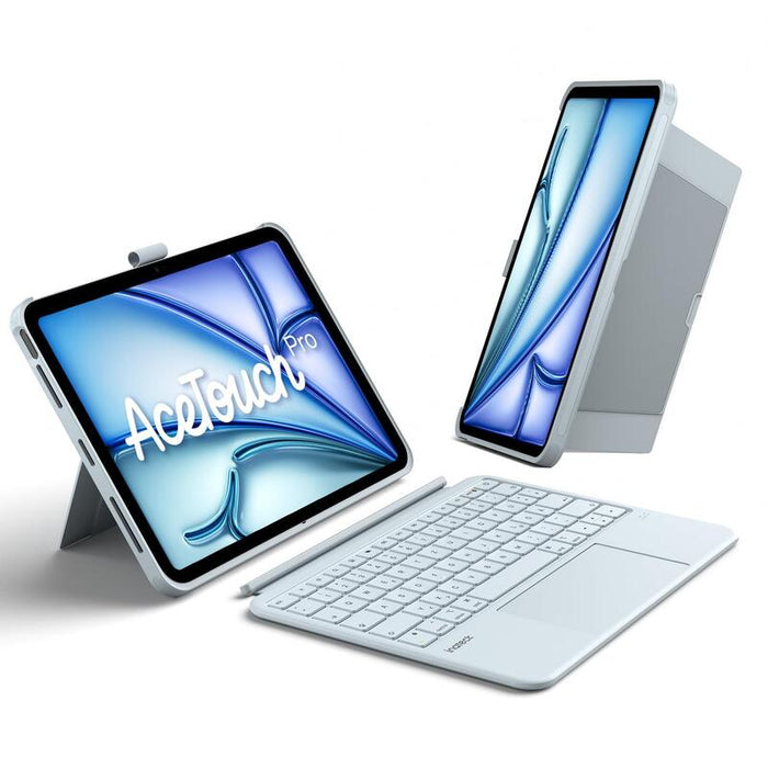 Inateck Keyboard Funda Para Ipad 11" Qwertz Blue