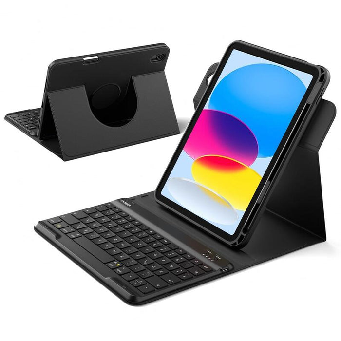 Inateck N0029 Black 360° Bluetooth-Teclado-Funda Para Ipad