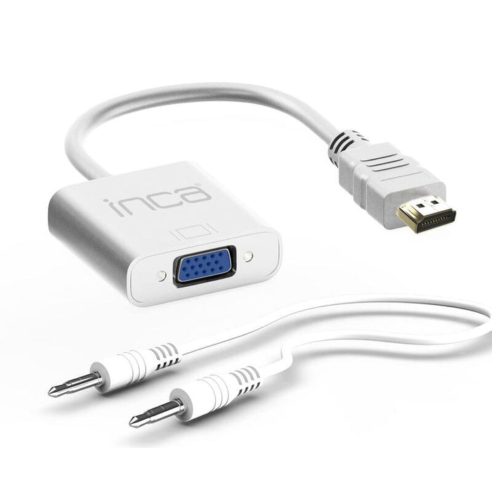 Inca Adaptador Ihtvj-7tb Hdmi > Vga M. + Usb Audio, 1080p, Retail
