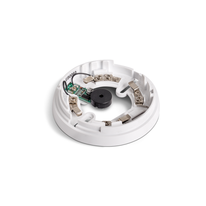 Inim Eb0060 Base Con Zumbador Incorporado Controlado Por La Salida "R" Del Sensor Para Detectores Enea E Iris