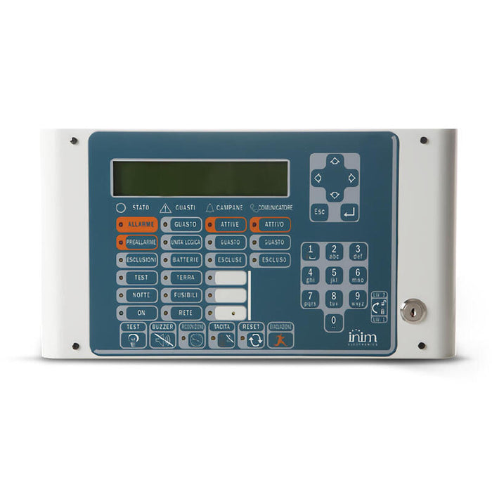 Inim Smartletusee-Lcd-Lite Panel Repetidor Con Display Lpanel Repetidor Equipado Con Leds, Teclado Y Pantalla Lcd. Máximo 4 Por Central