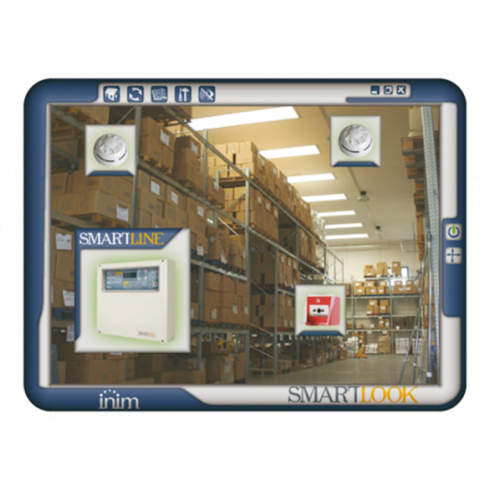Inim Smartlook-F10e Licencia Para 10 Centrales De Las Series Smartloop - Smartline - Previdia (Licencia Ampliable)