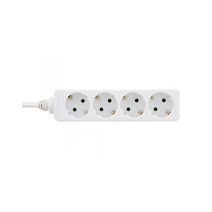 Inline 4043718210473 Base Múltiple 1,5 M 4 Salidas Ac Interior Blanco