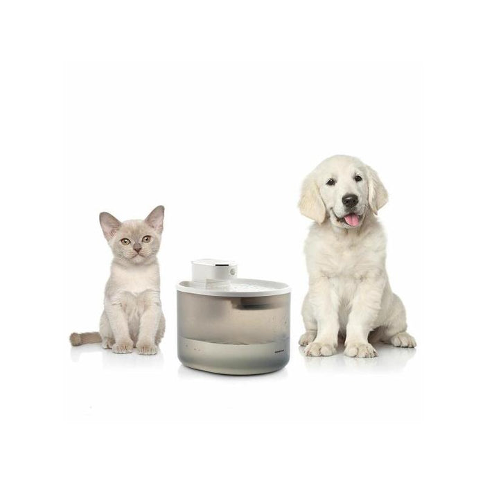 Innovagoods Refopet Fuente Para Mascotas Con Sensor De Movimiento - Capacidad 3l - Silenciosa - Recargable Con Usb-C -