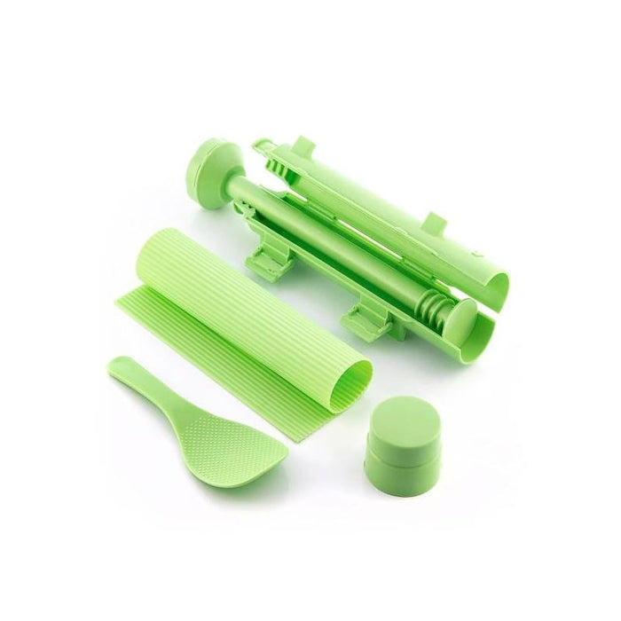 Innovagoods Suzooka Set De 3 Piezas Para Sushi - Libre De Bpa - Incluye Esterilla - Facil De Limpiar - Incluye