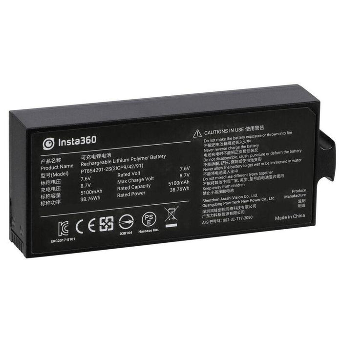 Insta360 Pro/Pro 2 Bateria De Repuesto Li-Ion 5100mah