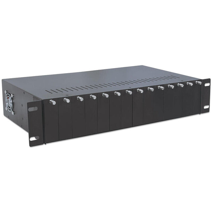 Intellinet 507356 Chasis De Red 2u Negro