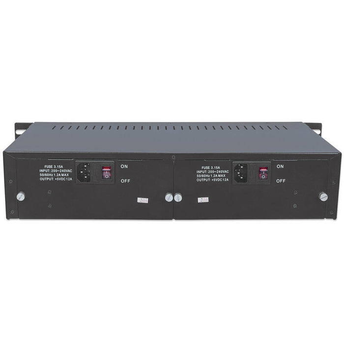 Intellinet 507356 Chasis De Red 2u Negro