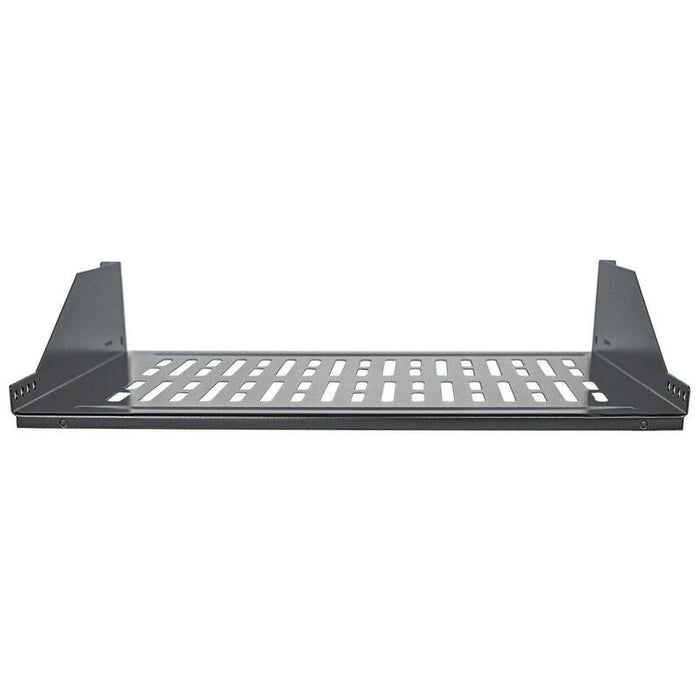Intellinet 710954, Bandeja Metálico Para Rack, Negro, 15 Kg, 2u, 48,3 Cm (19"), 482 Mm