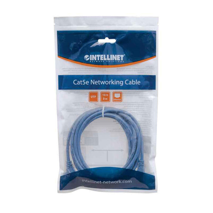 Intellinet Cable De Red Rj45 U Utp Cat5e 3.0m Azul