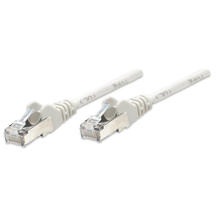Intellinet Patchkabel Rj45 Sf/Utp Cat5e 20m Hebelschutz Grau