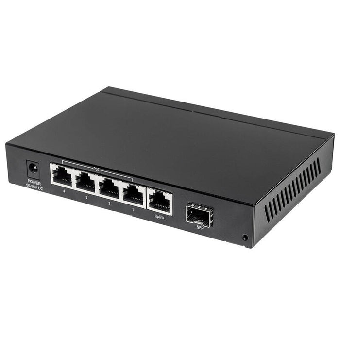 Intellinet Switch 5-Port Gigabit Poe+ Desktop 4xsfp