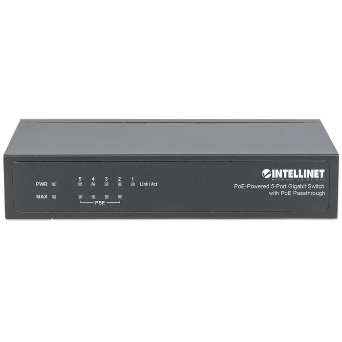 Intellinet Switch  5x Ge 4x Pse Poe+ 1x Pd Ieee 802.3az