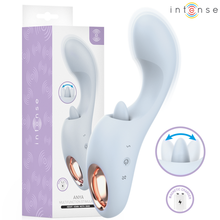 Intense - Anya Estimulador Multifunción Con Vibración Y Movimiento