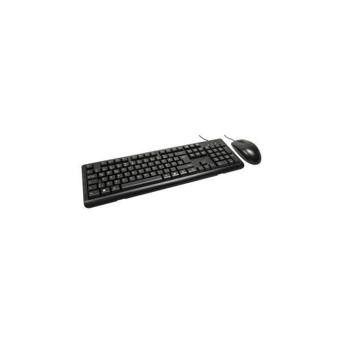 Inter-Tech Kb-102de, Juego De Sobremesa Negro, Disposición De 88884138