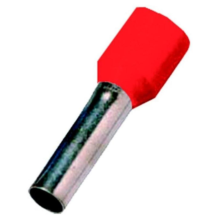 Intercable Iciae112 Aderendhlse Din46228t4 1qmm 12mm Verzinnt Rot