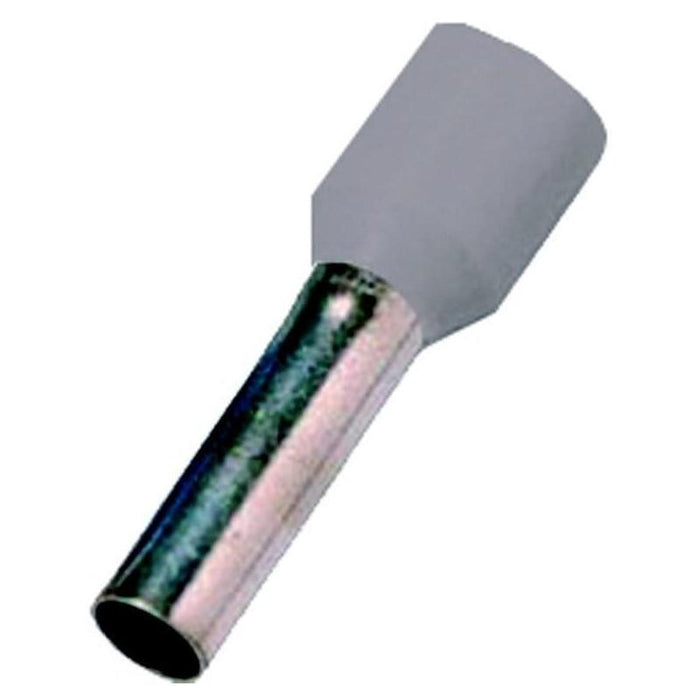 Intercable Iciae418 Aderendhlse Din46228t4 4qmm 18mm Verzinnt Grau