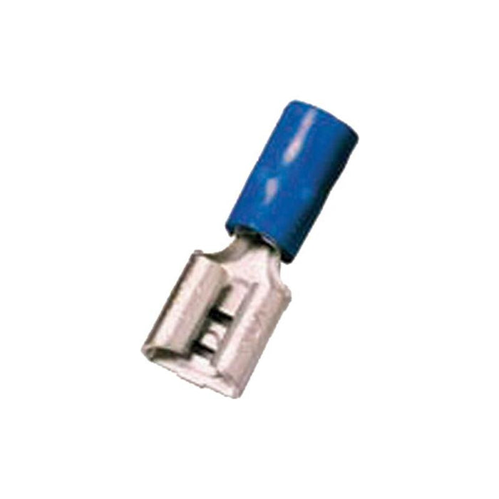 Intercable Iciq248fh Flachsteckhlse 1,5-2,5qmm 4,8x0,8 Blau Messing